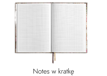 notes w kratkę