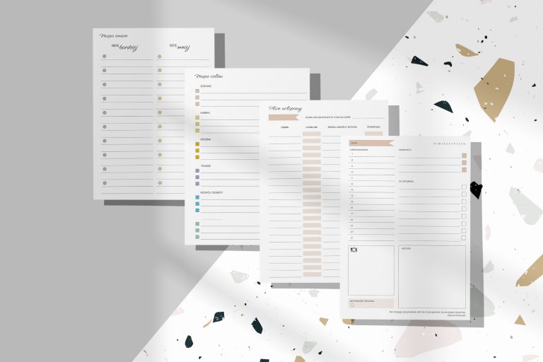 planner dzienny wkład
