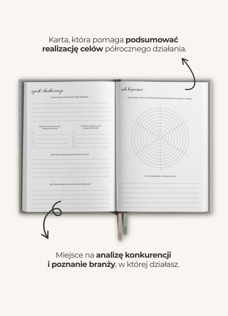 planner biznesowy czarny