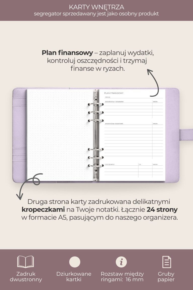 wkład plan finansowy