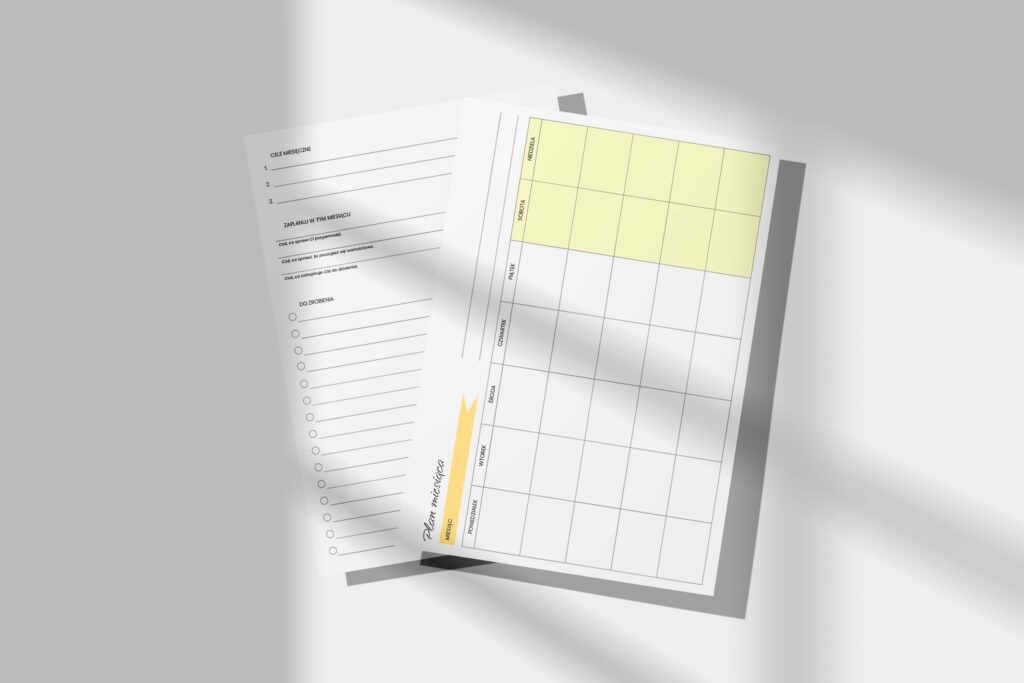 paln miesiąca do druku