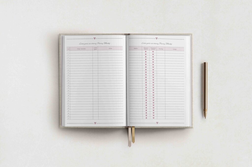 planner ślubny