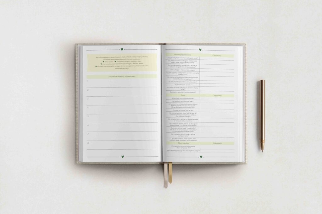 planner ślubny