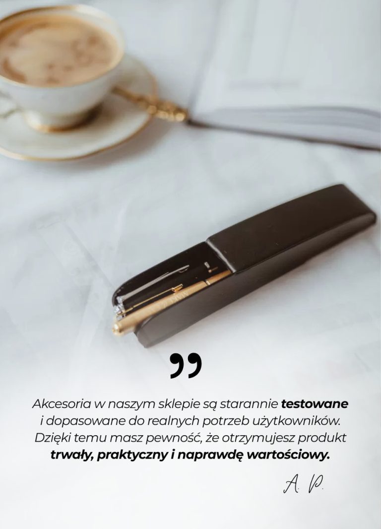 zestaw z piórem