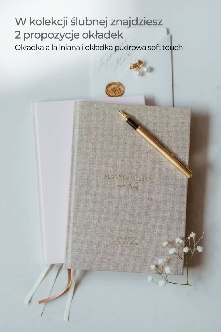 planner ślubny zestaw