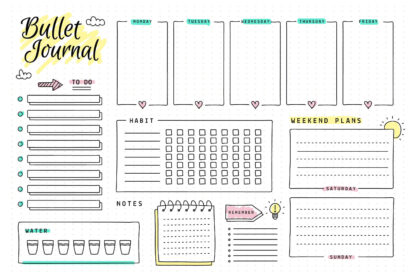 Co to jest Bullet Journal i jak z niego korzystać?