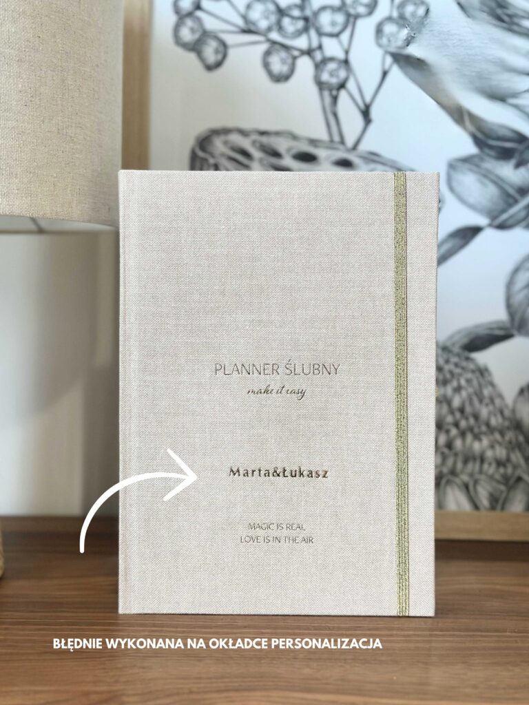 planner ślubny