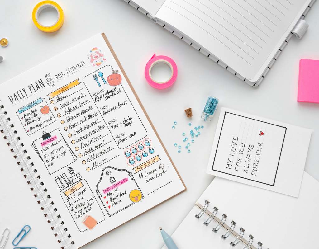 Planer niedatowany Make It Easy – must have dobrej organizacji! Jak planować dzień? Stwórz skuteczną strategię planowania!