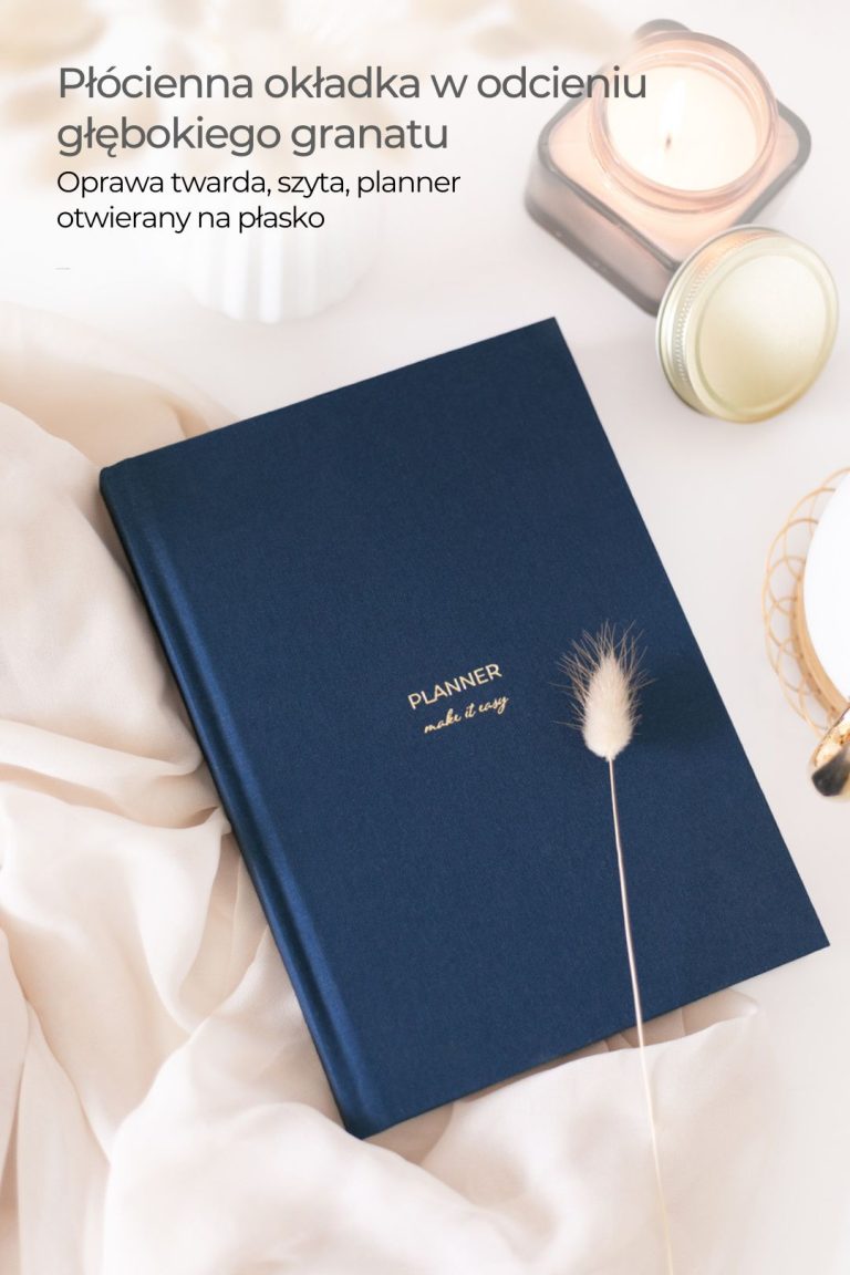 planner niedatowany dzienny