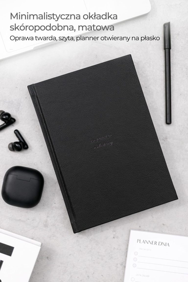 planner niedatowany dzienny
