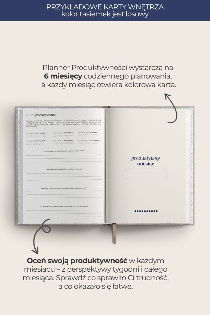 planer produktywności