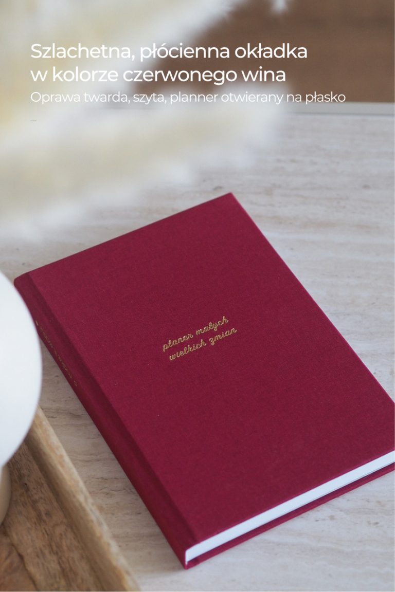 planner niedatowany dzienny