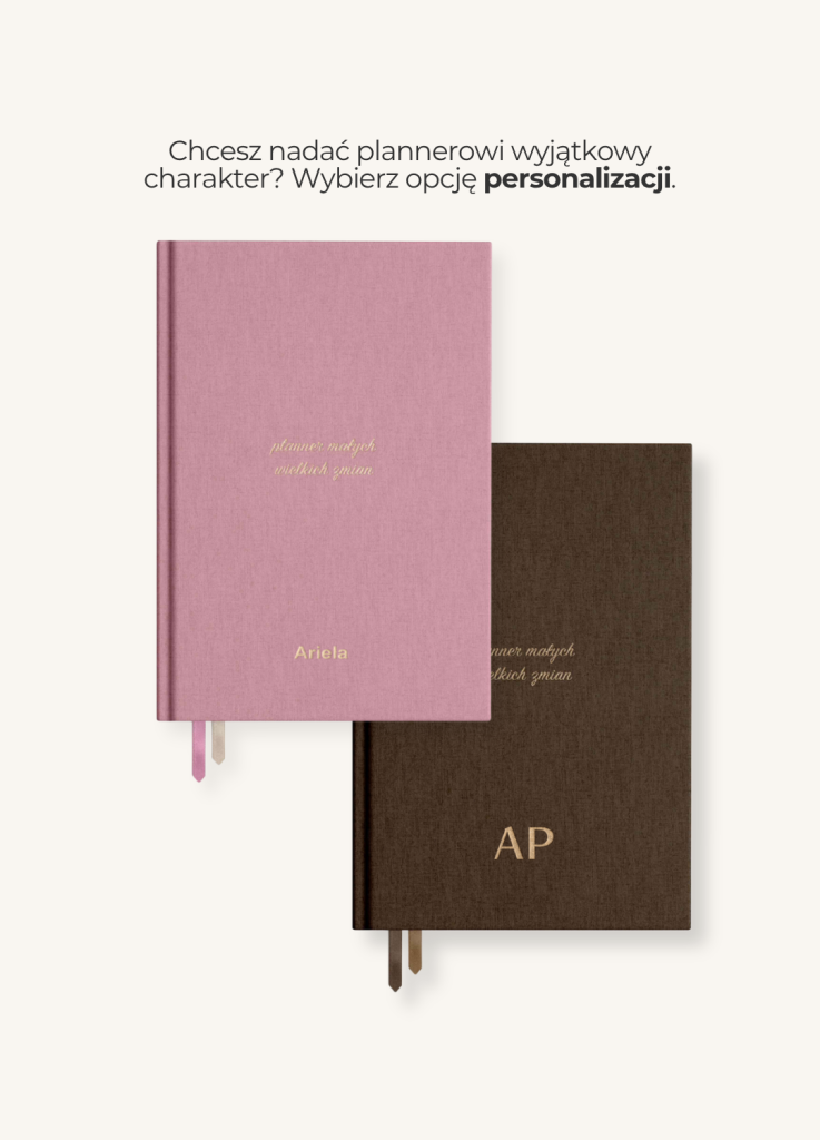planner niedatowany dzienny