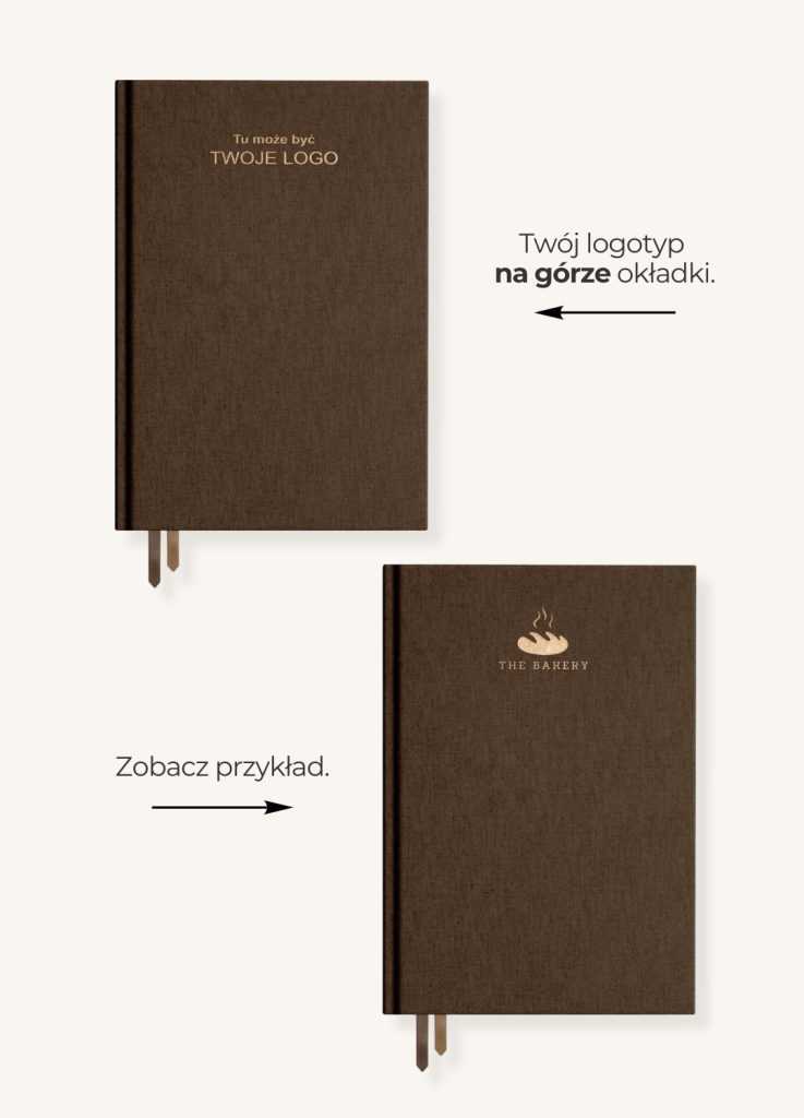 planner niedatowany z logo