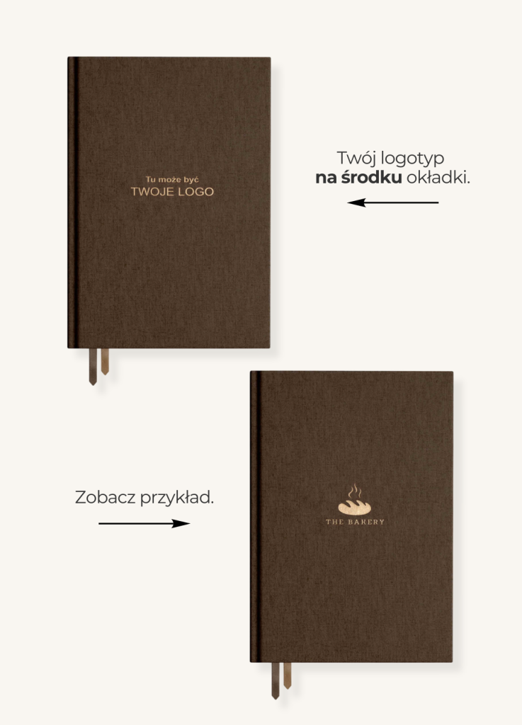 planner niedatowany z logo