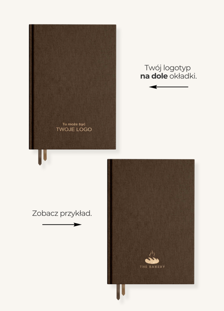 planner niedatowany z logo