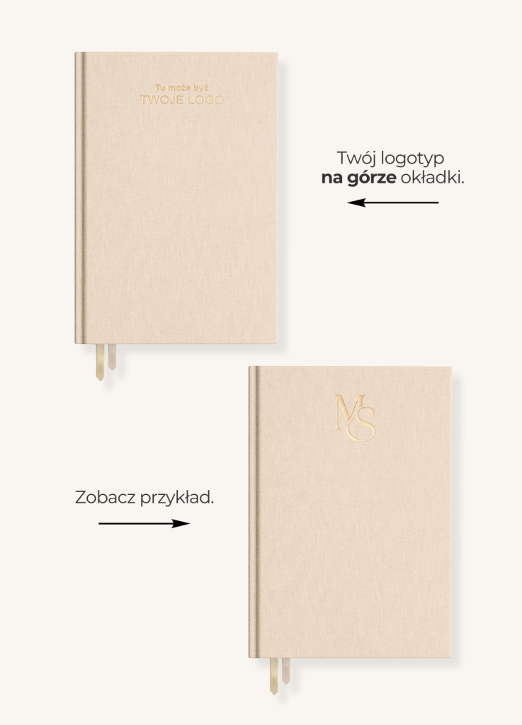 planner niedatowany z logo