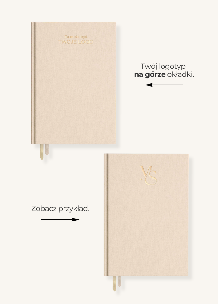 planner niedatowany z logo