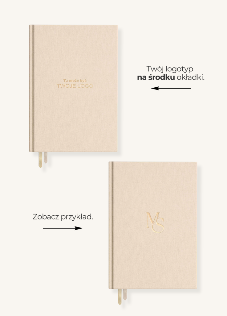 planner niedatowany z logo