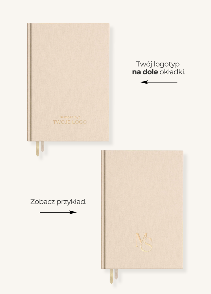 planner niedatowany z logo
