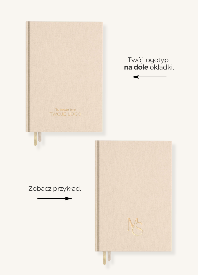planner niedatowany z logo