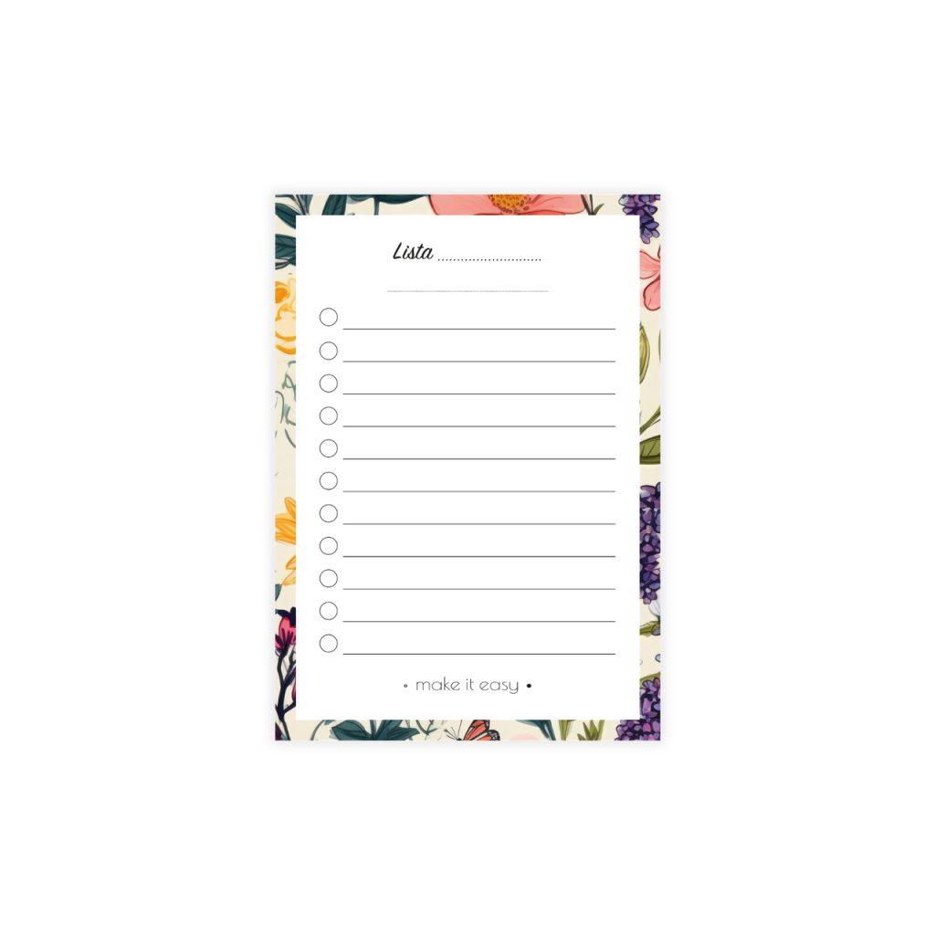 planner na lodówkę