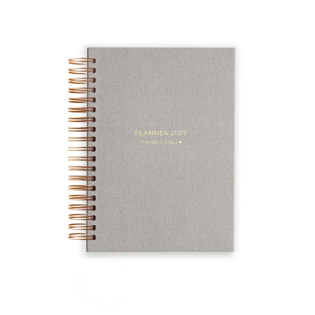 Planner dzienny 2027 - Morning Mist