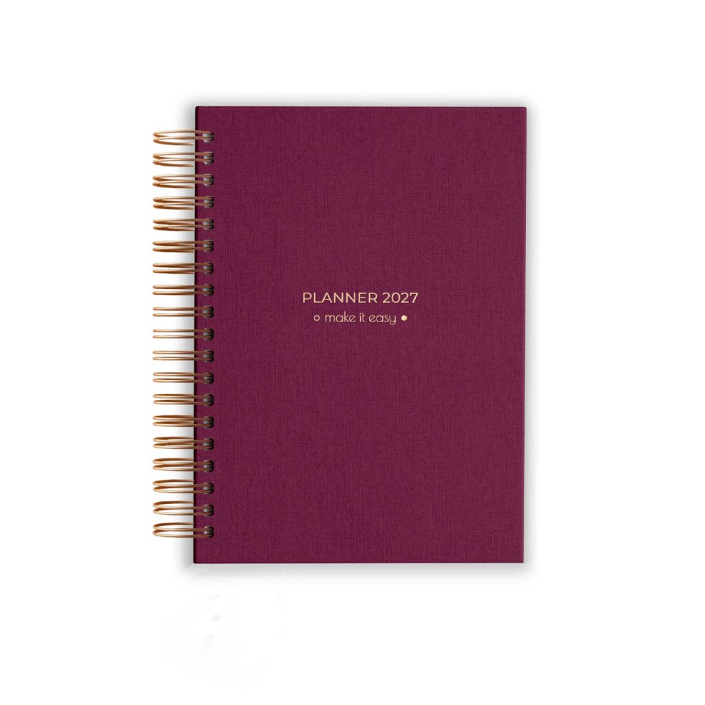 Planner Tygodniowy 2027 - Mulberry