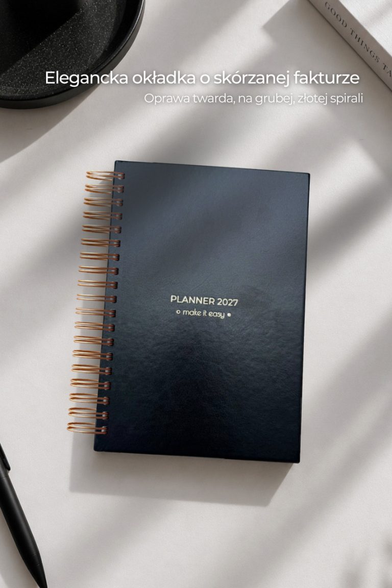 Planner dzienny 2027 - Moon