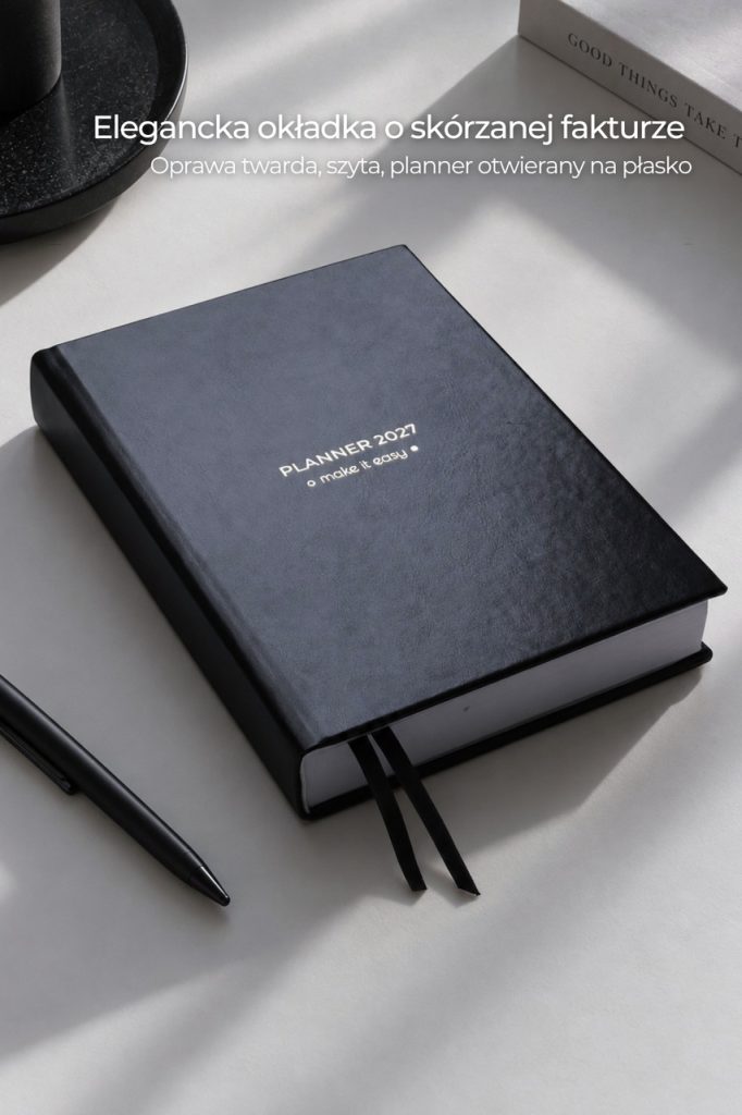 Planner dzienny 2027 - Moon