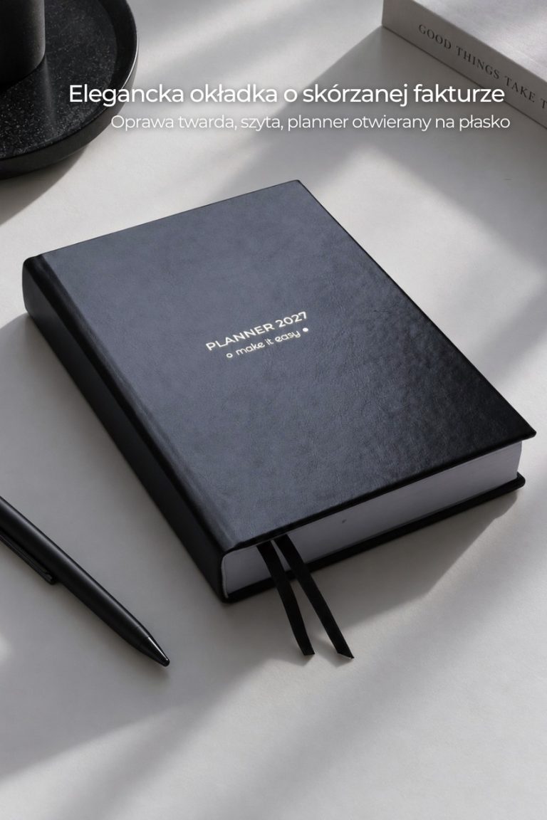 Planner dzienny 2027 - Moon