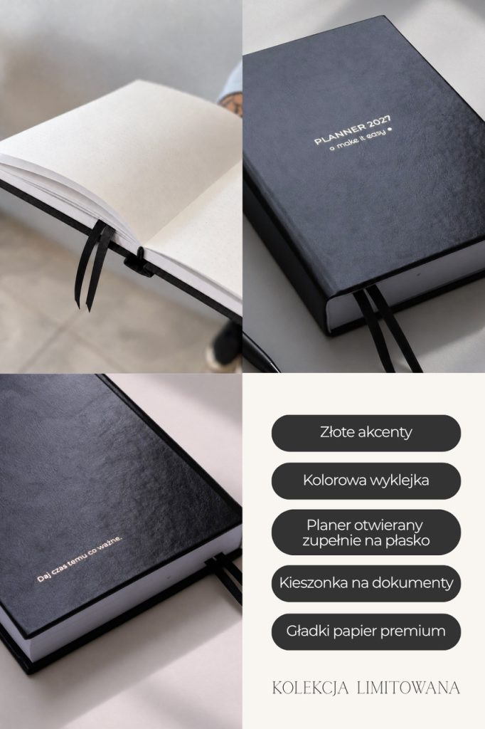 Planner dzienny 2027 - Moon