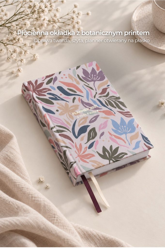 Planner dzienny 2027 - Florie