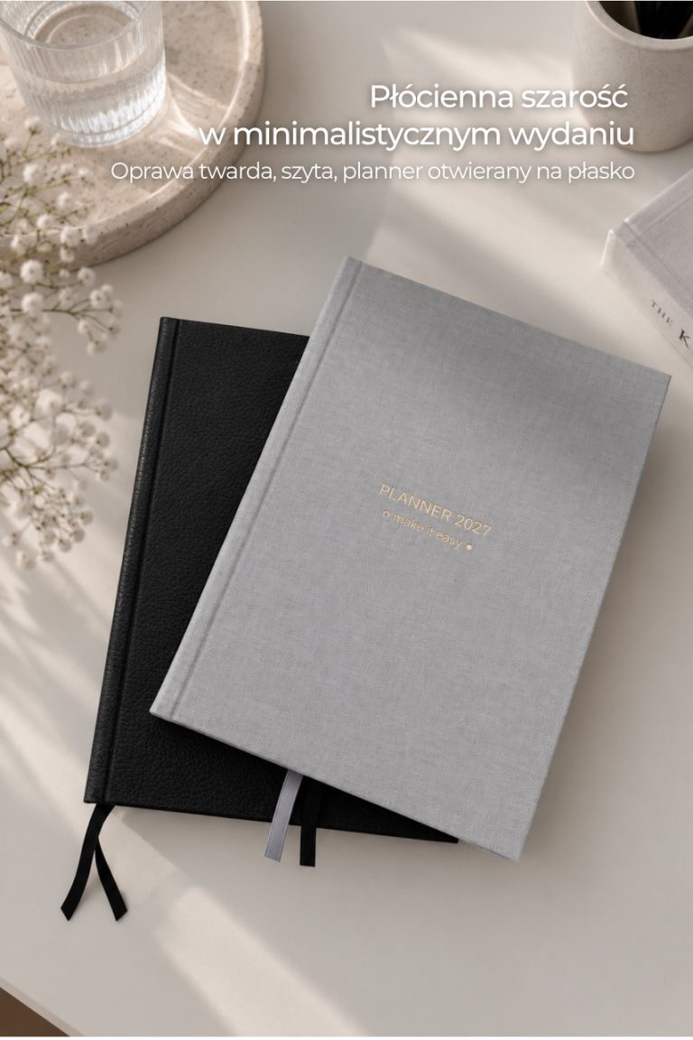 Planner dzienny 2027 - Morning Mist