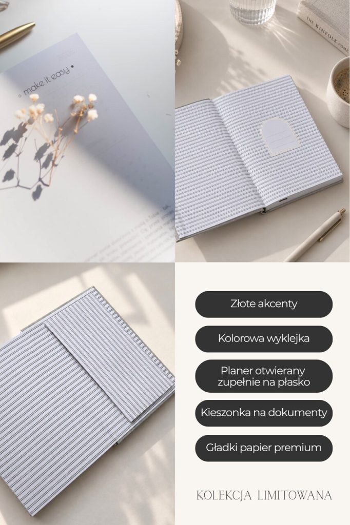 Planner dzienny 2027 - Morning Mist