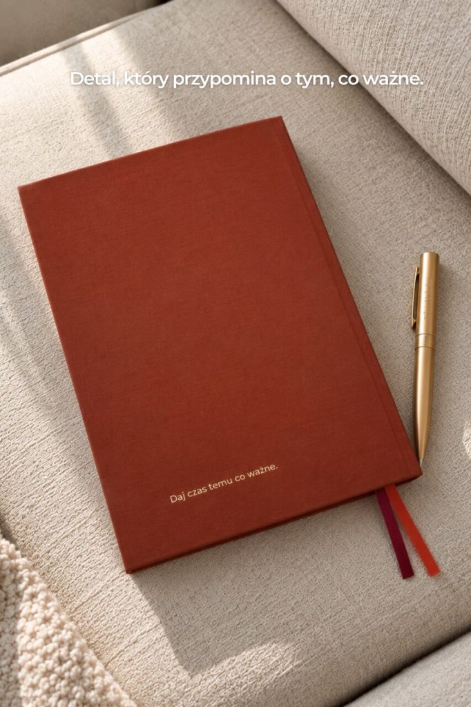 Planner dzienny 2027 - Cinnamon