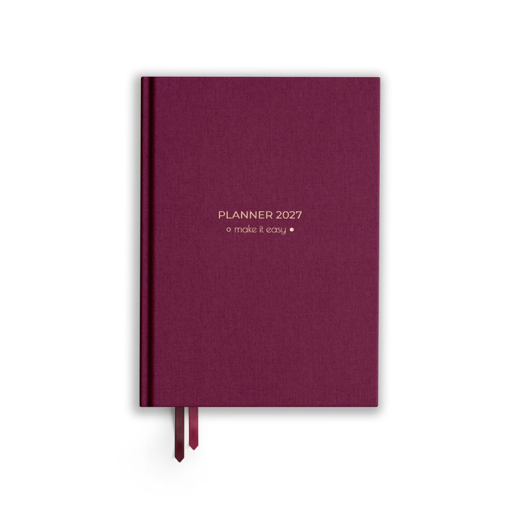 Planner Tygodniowy 2027 - Mulberry