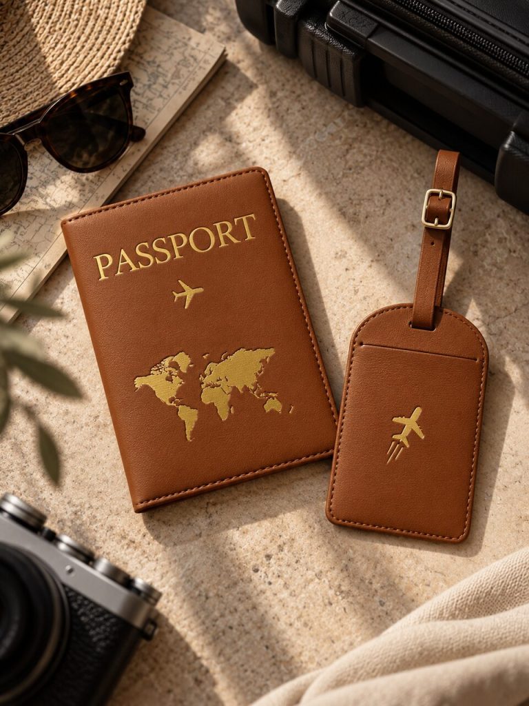 etui na paczport z adresówką