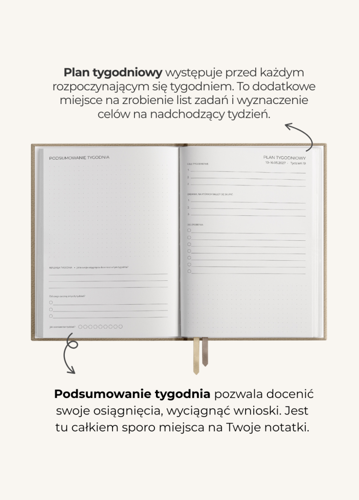 Planner dzienny 2027 - Florie