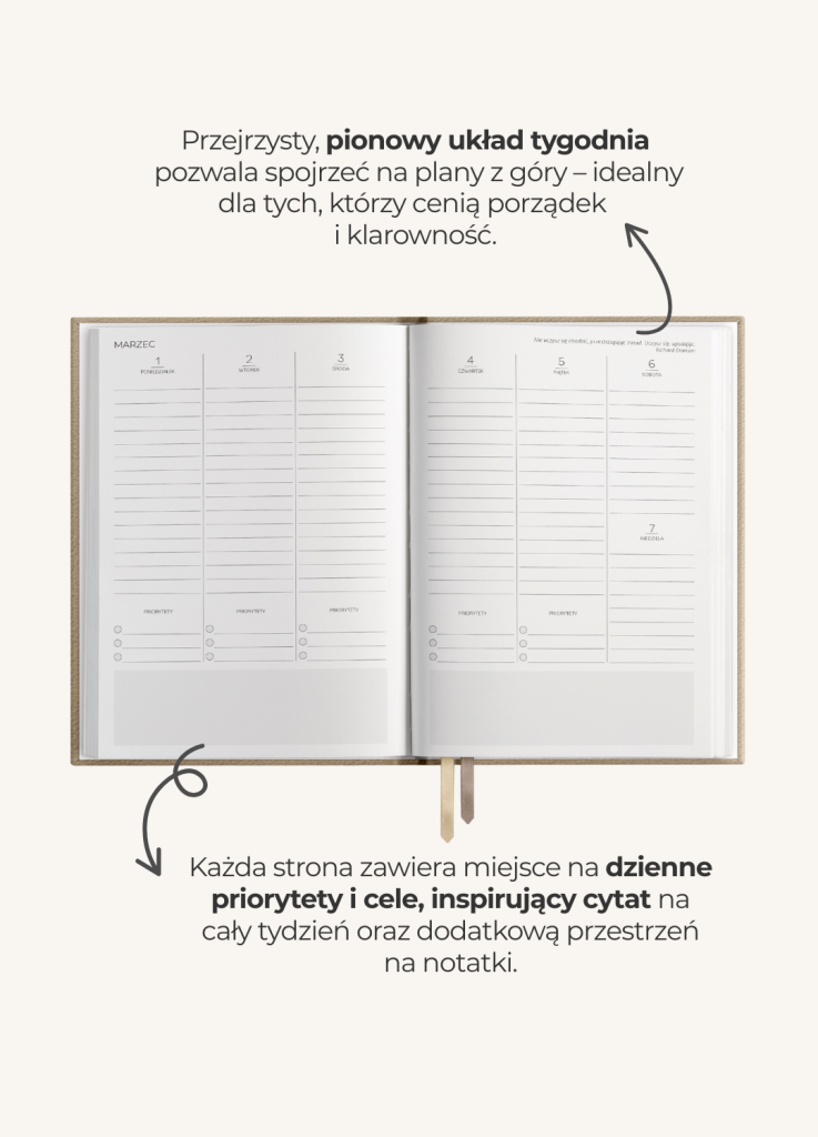 Planner dzienny 2027 - Florie